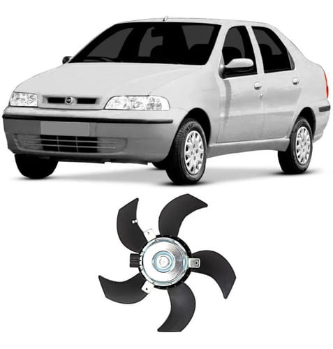 Eletroventilador Palio Siena 1.8 8V 2003 em Diante