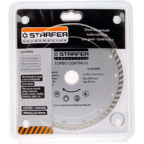 Disco Diamantado Continuo Starfer 1265008