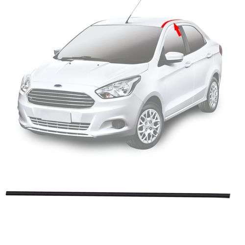 BORRACHA PINGADEIRA FRISO DO TETO KA SEDAN 2015 A 2022 LADO ESQUERDO SANFIL