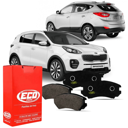 Pastilha De Freio Dianteira Do Ix35 Sonata Tucson E Sportage