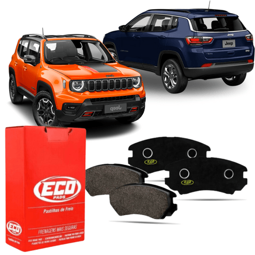 Pastilha Freio Traseiro Renegade Compass 2015 2017