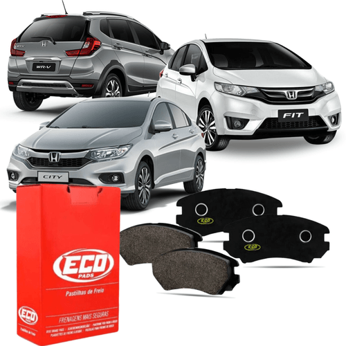 Pastilha De Freio Dianteira Do Carro City Fit Wr-v 2015 A 2020