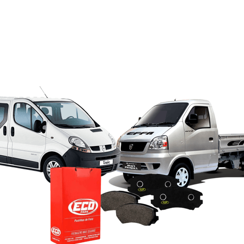 Pastilha De Freio Dianteiro Ulc Furgão Ulc Picape Towner Junior 1.0l