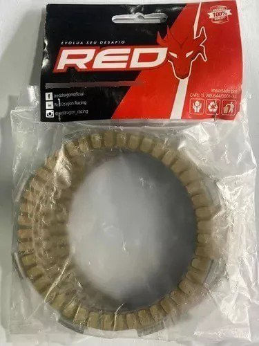 Discos Embreagem Red Dragon Sinterizados Honda crf 230 2007 Em diante