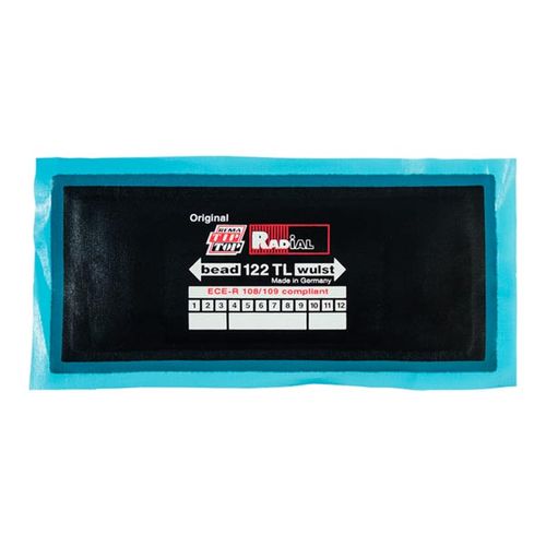 Manchão Radial 122 tl com 2 camadas 175x75mm para Reparos em Pneus de Veículos de Carga TBR 10 peças | REMA TIP TOP