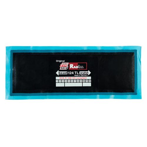 Manchão Radial 124 tl com 2 camadas 220x75mm para Reparos em Pneus de Veículos de Carga TBR 10 peças | REMA TIP TOP