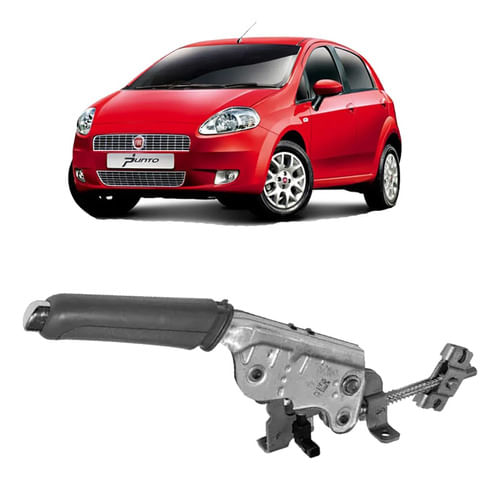 Alavanca Freio De Mão Fiat Punto 2008 2009 2010 2011 2012