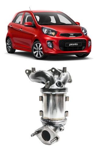 Catalisador Com Coletor Kia Picanto 1.0 3c  2015 2016 2017