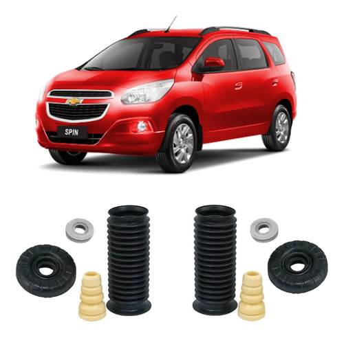 Par Kit Batente Suspensão Dianteira Spin 2017 2018 2019 2020
