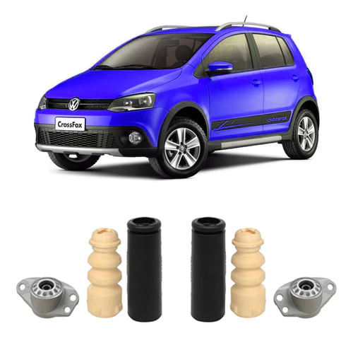 Par Kit Batente Coifa Traseiro Fox 2010 2011 2012 2013 2014
