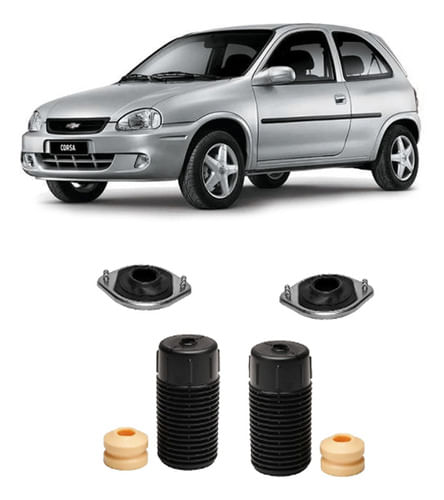 2 Kit Batente Dianteiro Suspensão Corsa 2000 2001 2002 2003