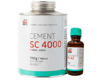 KIT ADESIVO SC4000 VERDE 700 G +CATALISADOR ER-42 30G  (CFC FREE) | REMA TIP TOP