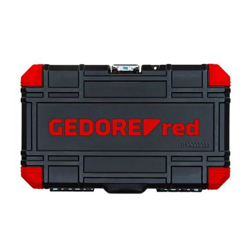 Jogo de Soquete Sextavados 1/4" c/33 peças Aço cromo-vanádio Gedore R49003033