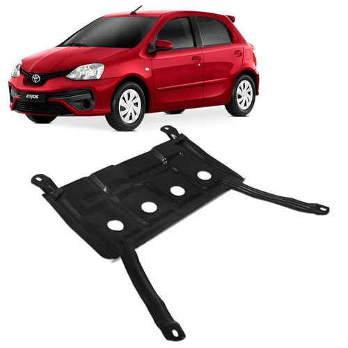 Protetor de Carter Etios 2012 a 2016 Hatch Sedan 1.3 1.5 Peito de Aço