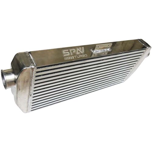 Intercooler ar/ar 600x275x75mm com colmeia tipo Bar & Plate - Ideal para Golf MK4