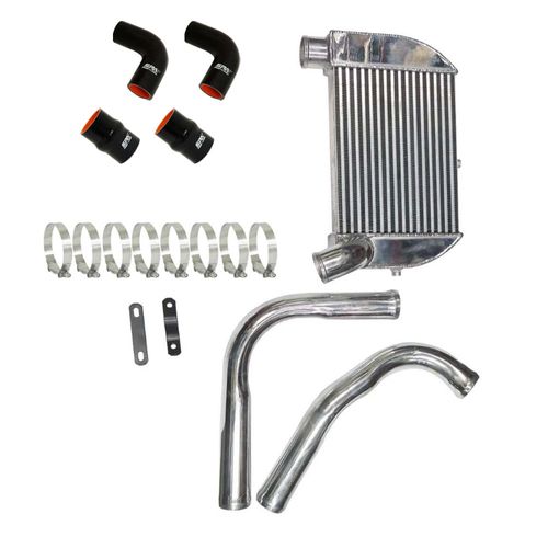 Kit Intercooler Motor AP Carburado-800CV c/Mangueiras de Silicone p/ Coletor TMW14-Volkswagen Gol e Derivados "Quadrados" 1985 a 1997
