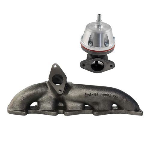 COLETOR DE ESCAPE PARA TURBO FIAT FIVETECH V2 - T3 + WASTEGATE MCSI SR2 BOOSTER - CARGA MÉDIA - 0,8G A 1,2BAR