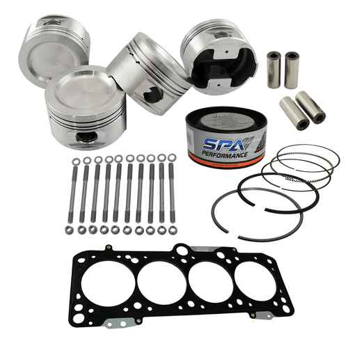 Pistão Forjado VW AP 2.0 Turbo SPA Super A c/ Pinos / Travas / Junta 1,5mm / Prisioneiro / Anéis - Gol e Derivados 89 a 15