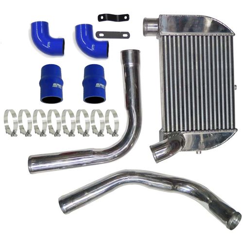 Kit Intercooler família VW Gol "Quadrado" AP multiponto 800CV com mangueiras de silicone para coletor TMW14