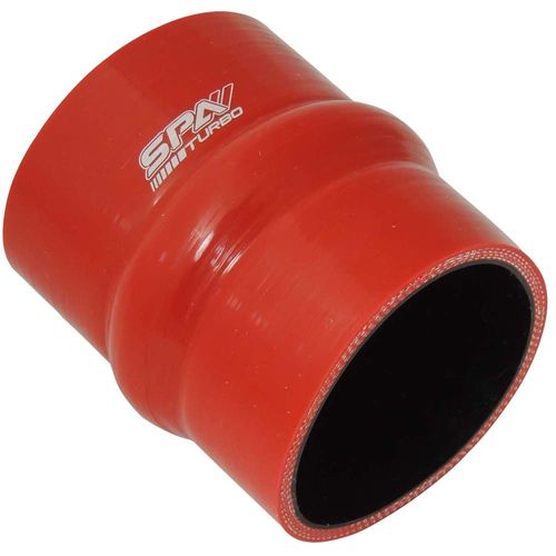 Mangueira de pressurização de silicone SPA reta com hump 3" pol x 100mm