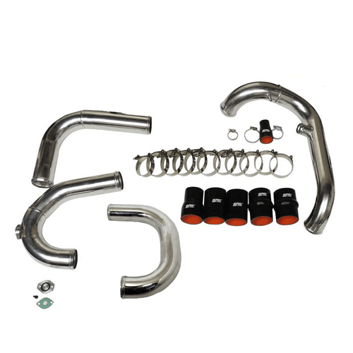 Kit pressurização tubos + mangueiras + abraçadeiras para Golf IV (MK4) 1.8 20V Turbo (150 e 180cv) para intercooler NTSI25