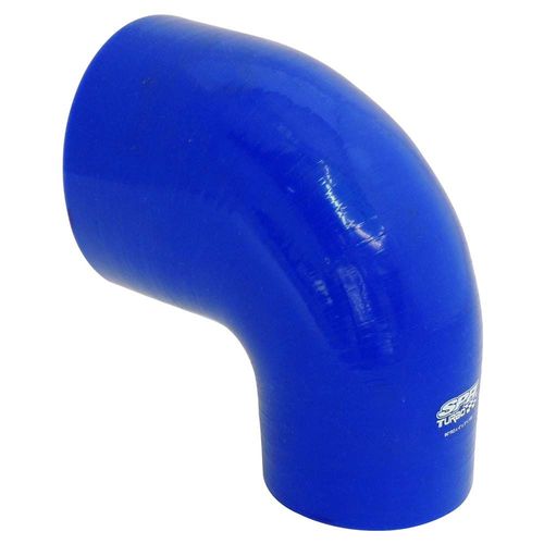 Mangueira de pressurização de silicone SPA 90° com redução 4" x  3" x 100mm