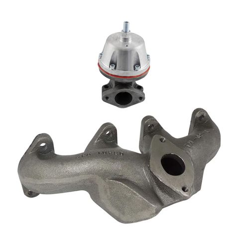 COLETOR DE ESCAPE TURBO GM FAMÍLIA 1 1.0/1.4 8V + Wastegate MCSi SR2 Booster