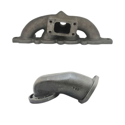 Coletor de escape para turbo Ford Zetec 16V - T3 + SAÍDA DE ESCAPE UNIVERSAL 3" 45°