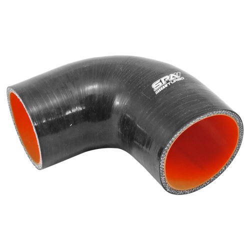 Mangueira de pressurização de silicone SPA 90° 2.75" x 2.5" x 100mm