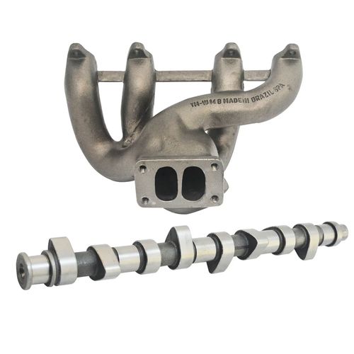 Coletor escape turbo Pulsativo + Comando válvula billet 279°A / 268°E turbo tucho hidráulico/mecânico VW AP 8V
