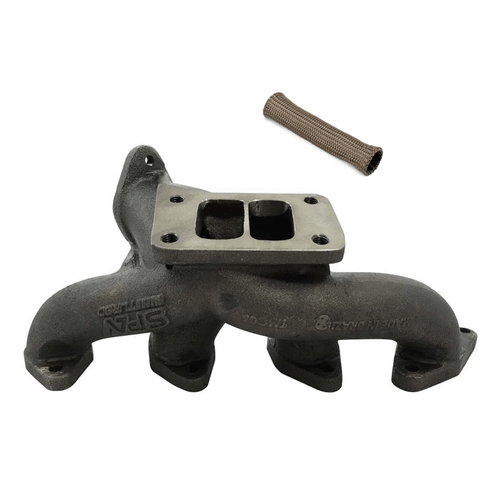 Coletor escape turbo pulsativo cima T3 GM Chevette / Chevy 500 / Marajó + Capa térmica
