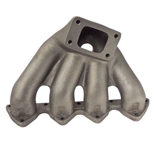 Coletor de escape para turbo Honda série B - T3 - Turbina para cima
