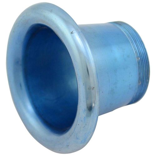Corneta para carburadores/injeção 40/44mm em alumínio anodizado azul - Usada, no estado