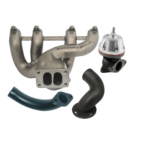 Coletor De Escape Ap Pulsativo No Farol + Wastegate MCSI SR2 + Saída de Escape Fundida + SAÍDA DE VÁLVULA