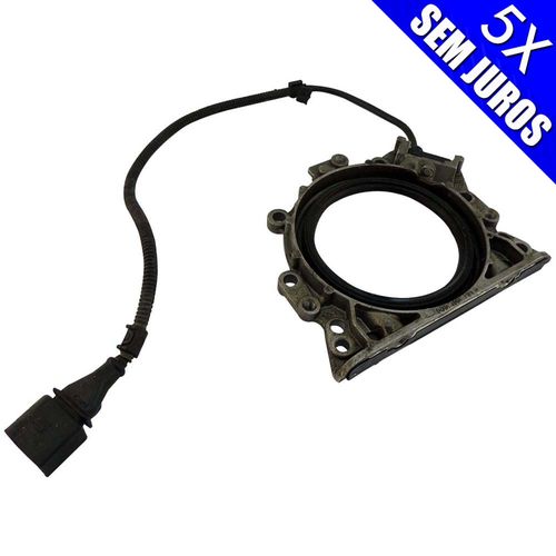 Retentor traseiro virabrequim para VW motor EA111 - Com sensor da roda fônica - Usado, no estado.