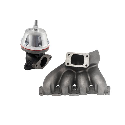Coletor de escape para turbo VW Passat / Audi A4 1.8 20V longitudinal - T3 + WASTEGATE MCSI SR2 BOOSTER