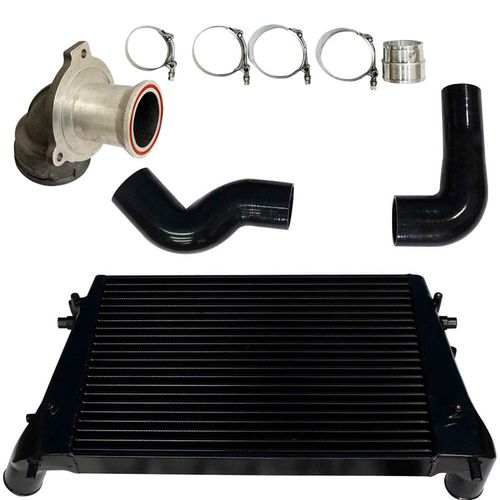 Kit intercooler upgrade para linha VW 2.0 TSI/Audi 2.0 TFSI + Turbo Muffler Delete