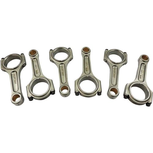 Biela Forjada Super A-Beam 142mm 1600cv para Toyota 2JZ (Parafusos 7/16) - Jogo com 6 Unidades