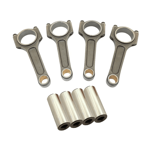 Biela Forjada Super A-Beam Basic 144mm 1100cv 7/16 - Jogo 4 un + Pinos Pistão 1000CV (54X20MM) - Jogo 4 Un - VW AP 1.6L / 1.8L / 2.0L / 8V / 16V