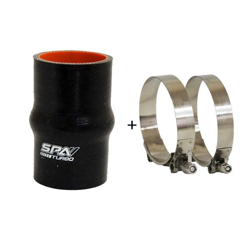 Mangueira de Silicone Para Linhas de Pressurização Reta com Hump 2" x 100mm - Spa - Universal -Veículos Leves e Pesados