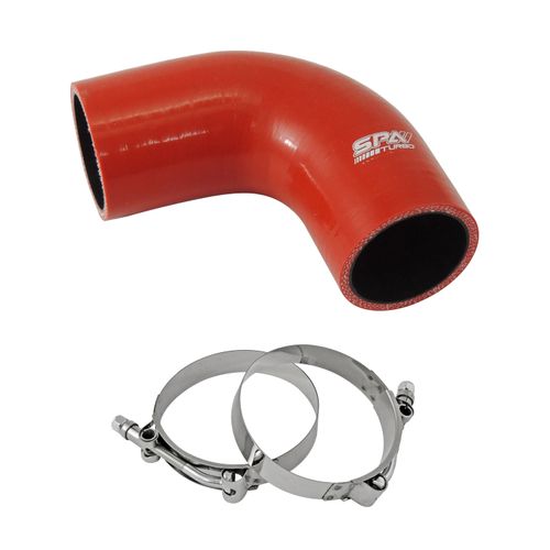 Mangueira de pressurização de silicone SPA 90° 2" x 100mm
