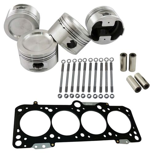 Pistão Forjado AP 1.8 Turbo SPA Super A/Pinos e Travas/Junta em Aço 1,5mm/Prisioneiro Forjado - Código Motor (BNY/BJY/UDH/UPD) Gol e Derivados 85 a 09