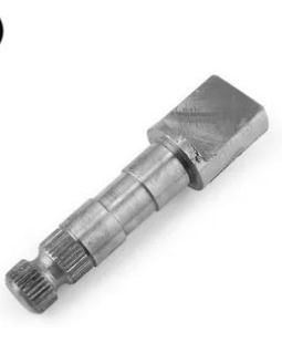 Eixo Abre Patim Traseiro Cbx250 Cb300 Xr250 Cbx200 Nx350