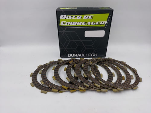 Disco De Embreagem Cb 400 Cb400 Cb 450 Cb450 (7 Peças)