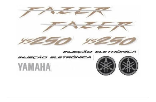 Faixa Fazer250 Preta 2009