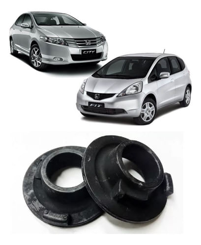 Batente Calço Superior Amortecedor Traseiro Honda Fit 04-14