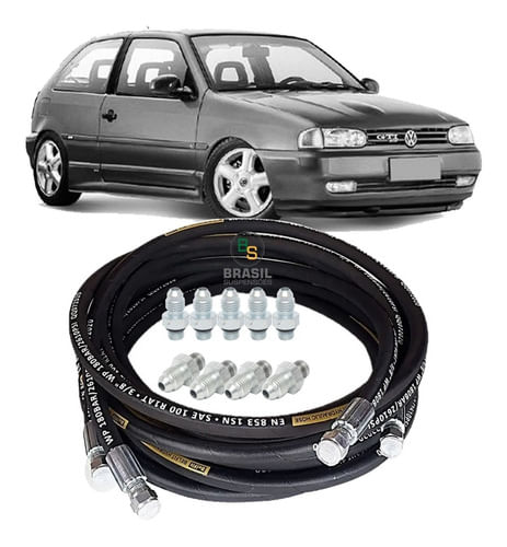 Mangueira Prensada Suspensão Ar Alta Pressão Gol G2 1998