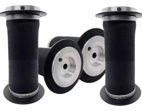 4 Bolsa Para Suspensão A Ar Cônica 80mm/10mm Gol G1a G5