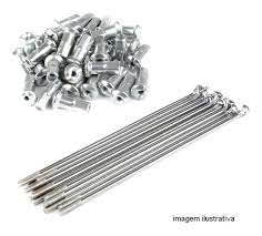 Raio Tras Crf230 4mm Cromado 36pc