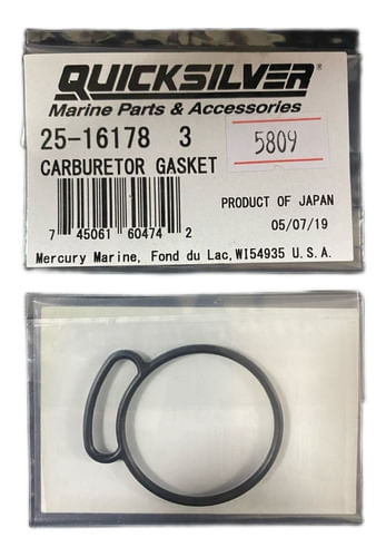 O Ring De Vedação Carburador Mercury 15 Super 161783